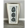 Image 1 : BEAUTIFUL FRAMED ART WITH NATURAL EARTH STONES INSIDE