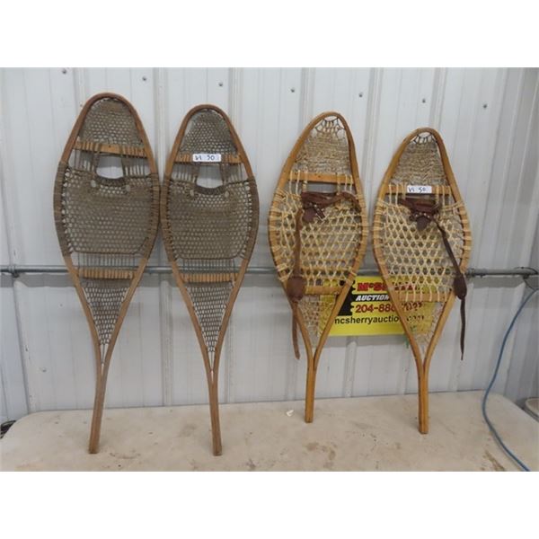 2 Sets of Snowshoes