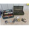 Image 1 : Old Tackle Boxes, Wingtage Reels & Lures