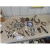 Image 1 : Hardware, Brass Railway lock & Key, Hooks, Latches Plus More