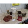 Image 1 : Crockery Lids, Crockery, Irons Plus More
