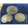 Image 2 : 9 Belt Buckles, Collectible, NFR HEsston, Peter, Freightliner,  Plus More