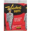 Image 2 : 5 Store Cavaliers Clothes, 22" x 14" Cardboard Signs