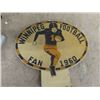 Image 2 : Whistles 1) 1916 ADE Courey & Co Plus 7 Others, Metal Wpg 1960 Footbal Fan ??? 4" x 4.5"