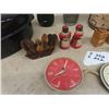 Image 2 : 2 Auto Jemima Salt Shakers, Rooster, Retro West Clox , Perfume, Powder, Ice Bucket, Spritzer Bottle