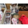 Image 3 : (WP) 4 Porcelain Collectible Dolls & Elmo Ashton Drake Collection, Century Collection Little Bo Peep