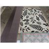 Image 1 : (WP) 3 Carpets 5 x7 , 2.5 x 4.5 , & 7' Runner, Metal Wall Decoration 4'