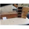 Image 2 : (E) Wooden Egg Crate, Coke Crate, & Wood Tool Box