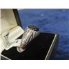 Image 3 : Mens Size 13 Sterling Silver Ring w Black Stone
