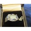 Image 2 : Sterling Silver Ring w Clear Stone -Sz 10