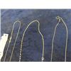 Image 2 : 3 New Beautiufl Sterling Silver Chains- Various Lengths