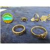 Image 2 : 13 New Old Stock Sterling Silver Rings- Tarnished From Sitting
