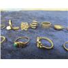 Image 3 : 13 New Old Stock Sterling Silver Rings- Tarnished From Sitting