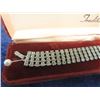 Image 2 : Vintage Like Ladies Rhinestone Anniversary Style Bracelet