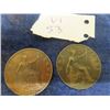 Image 1 : 2 Coins-1919 Canada- One Penny & 1906 Canada One Penny