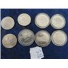 Image 1 : 8 Tokens - 5- 1977 Stephen Juba Red River, 1986 AB Casino 50 Cent, 1979 Midwest Shrine Motor Corp, 1