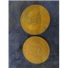 Image 2 : Canadian Coronation Coin, 1945 Liberated Island Coin, 1944 1/2 Penny Coin, 1956 1/2 Penny Coin, New 