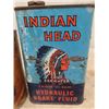 Image 2 : 3 Oil Cans - Rislone Snowmobile Oil, Oil Zum Transmission Oil, Indian Head Hyd/Brake Fluid