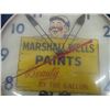 Image 3 : Marshall Wells Paints - Beauty By The Gallon 15" Rd Light Up Clock - Vintage, Made by Cdn Neon Ray C