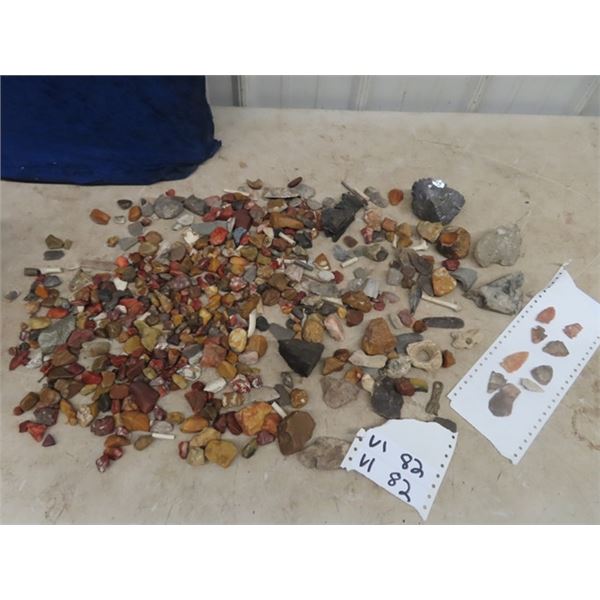 Rock Collection w Arrowheads