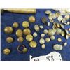 Image 2 : Military Buttons/ Airforce, City of Wpg Plus Trench Art Bell