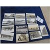 Image 1 : 13 - 100 year old Post Cards- Local Wpg Beach Pier, St Andrews Locks, Ice Cutting Red River Wpg, Tob