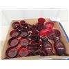 Image 1 : Ruby Glass , Glasses & Vases