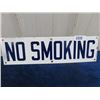 Image 1 : Vintage Porc No Smoking Sign 5" x 18"
