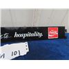 Image 3 : Metal Coca Cola Rack Sign 2.5" x 19"