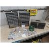 Image 1 : 2 Organizers w Some Smaller Hardware, Tool Box, Fittings & Pegboard Hooks