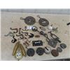 Image 1 : Cast Items for Repurposing, Hooks, Scale Weights, Door Knobs, Latches Plus More!