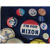 Image 2 : Vintage USA Election Buttons, Nixon Goldwater, Rosevelt, Ford Plus  More!