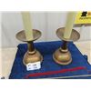 Image 2 : Set of 2 Church 30" Gas Candles & 2 Lights