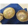 Image 2 : Brass Vases, Bowls, Candle Holders, - Some w Inlay Designs