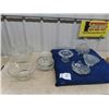 Image 1 : Crystal & Cut Glass, Pin Wheel Covered Candy Dish, Dishes, Bowls Plus More!