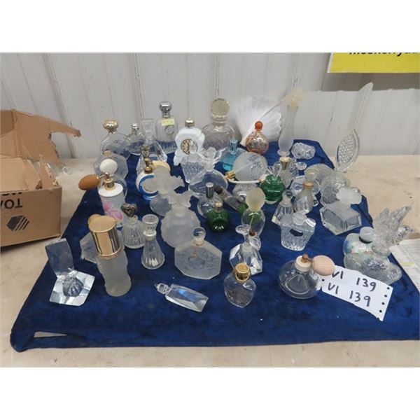 Large Qty of Perfume Bottles