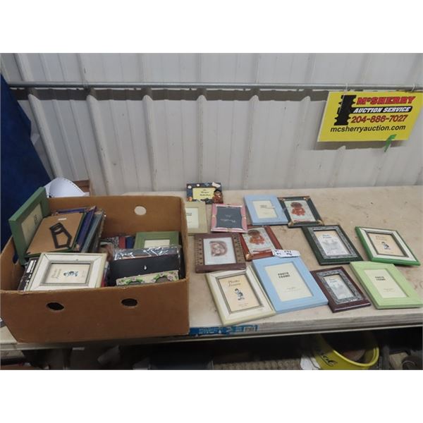 Full Box of Picture Frames