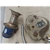 Image 2 : Early Vehicle Dash, Old Spark Plugs, Oil Squirt Cans, Fuel Nozzle, Auto Horn/Siren