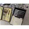 Image 2 : Collector Spoons, Knife Sets, Cobalt Silver C & S, & S & P