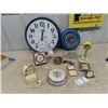 Image 1 : Clocks, Alarm Clocks, Westcox, GE, Fisher, Quartz, Plus 1 Neon Clock