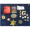 Image 1 : Versatile Playing Cards, 1992 Ltd Edition 150 Years Case Belt Buckle, Daisy Mfg/ Red Ryder 50 Years 