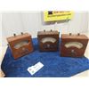 Image 1 : 3 Vintage Testers- Wesston Ammeter
