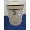 Image 1 : Medalta 2 Gal Crock w Lid