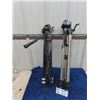 Image 1 : 2 Camera Tripods 1) Optex OPT455 & 1) SLIK 512 QF