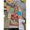 Image 2 : Vintage Stationary Cooking Pamphlets, Magazine Dionne Miracle, Wilf Carter Concert Brochures, Hudson