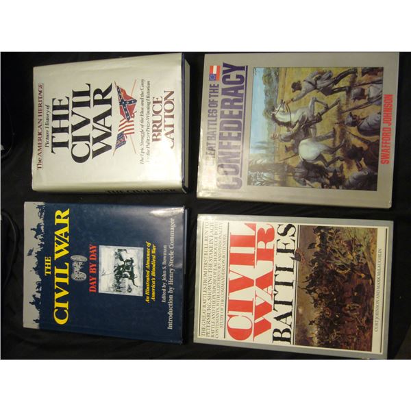 American Civil War - Pictorial Books, Set of 3 In Box & 4 Others