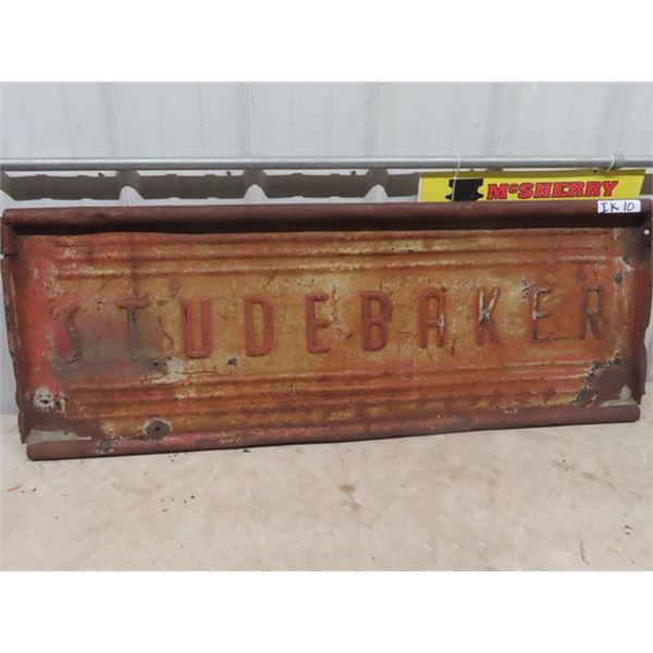 Vintage Studebaker Tailgate- Letters Embossed 1940'-50 s