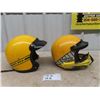 Image 1 : 2 Ski Doo Helmets - One with Addd On "Iron Jaw" Protector