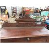 Image 3 : (SWR) Late 1800's DropFront Writing Desk 58" x 36" x 20"