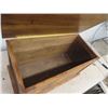 Image 3 : Wooden Chest w Captain John Adv 16" x 30" x 15"